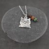 Great horned owl necklace