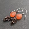 Rustic Pine Cone Earrings
