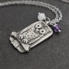 Silver Owl Necklace
