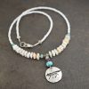 Beaded wolf neckalce