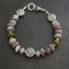 Botswana Agate stackable Bracelet