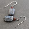 Garnet & Dumorterite Earrings (4)