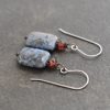 Garnet & Dumorterite Earrings (5)