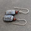 Garnet & Dumorterite Earrings (7)