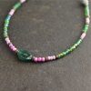 green gemstone bracelet