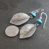 Silver silver earrings