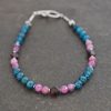 beaded gemstone bracelet
