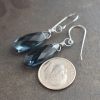 London Blue Topaz Quartz Drop Earrings