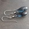 London Blue Topaz Quartz Drop Earrings