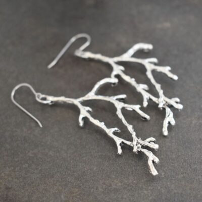 Branch Coral Earrings Branch coral earrings