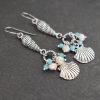 Mermaid Seashell Earrings