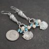 Mermaid Seashell Earrings