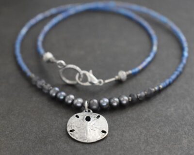 Beaded Sand Dollar Necklace