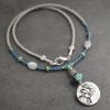 Beaded Chickadee Necklace