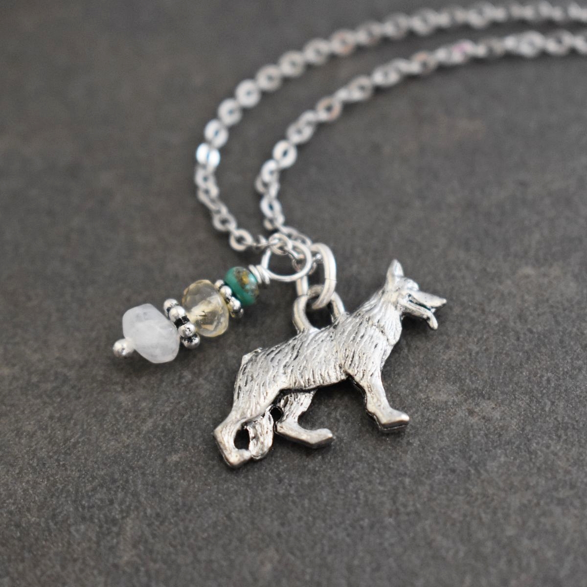 German Shepherd Necklace