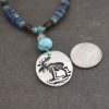 Beaded Moose Necklace