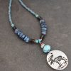 Beaded Moose Necklace