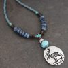 Beaded Moose Necklace