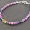 Phosphosiderite Gemstone Bracelet