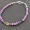 Phosphosiderite Gemstone Bracelet