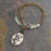 Beaded whitetail head necklace (2)