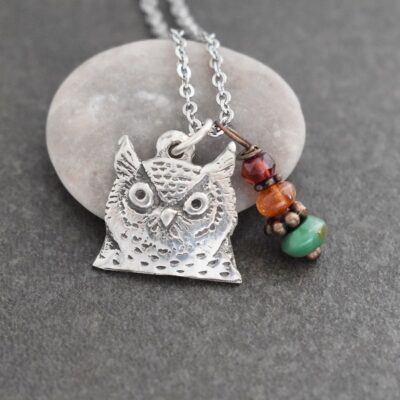Great Horn Owl Necklace