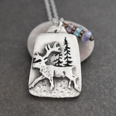 Caribou necklace