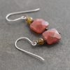 Tourmaline and Muscovite Earrings