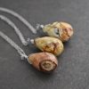 Picture Jasper Drop Necklace