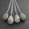 Picture Jasper Drop Necklace