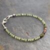 Peridot and pink tourmaline bracelet (3) Peridot and pink tourmaline bracelet (3)