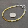 Yellow opal & Tourmaline Bracelet