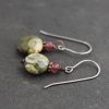 Green Jasper Earrings
