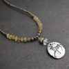 Beaded Elk Necklace