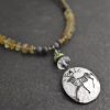 Beaded Elk Necklace