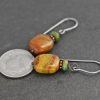 Turquoise & Cherry Creek Jasper Earrings