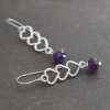 Triple Heart Earrings