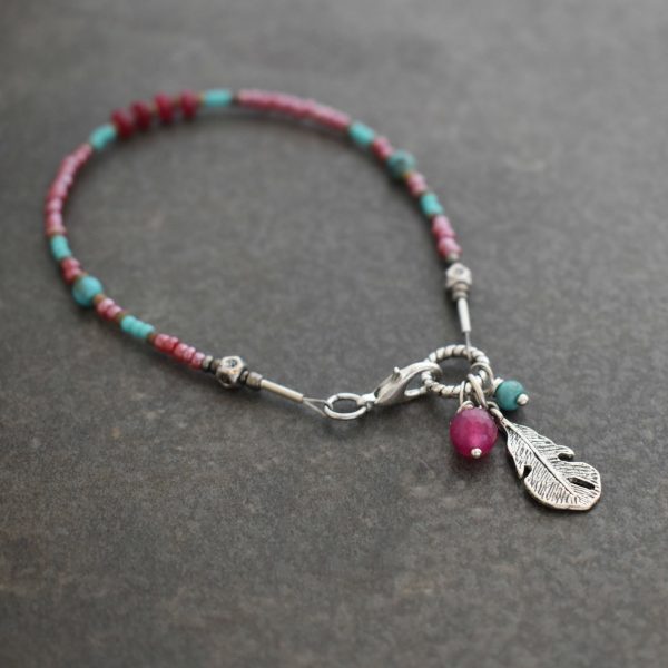 Thin Feather bracelet