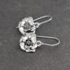 English rose earrings