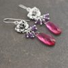 Wild Rose Blossom Earrings