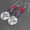 Hummingbird Gemstone Earrings