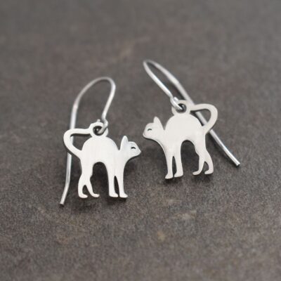 Small Cat Earrings Small Cat Earrings