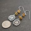 Sunflowers with Citrine Earrings (4)
