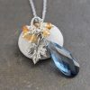 Sugar Maple Gemstone Drop Necklace