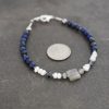 Lapis, Pearl Labradorite Bracelet