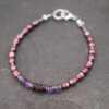 Mulberry pearls bracelet with amethyst, garnet (1) Mulberry pearls bracelet with amethyst, garnet (1)