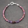 mulberry freshwater pearls with natural amethyst and garnet gemstone bracelet mulberry freshwater pearls with natural amethyst and garnet gemstone bracelet