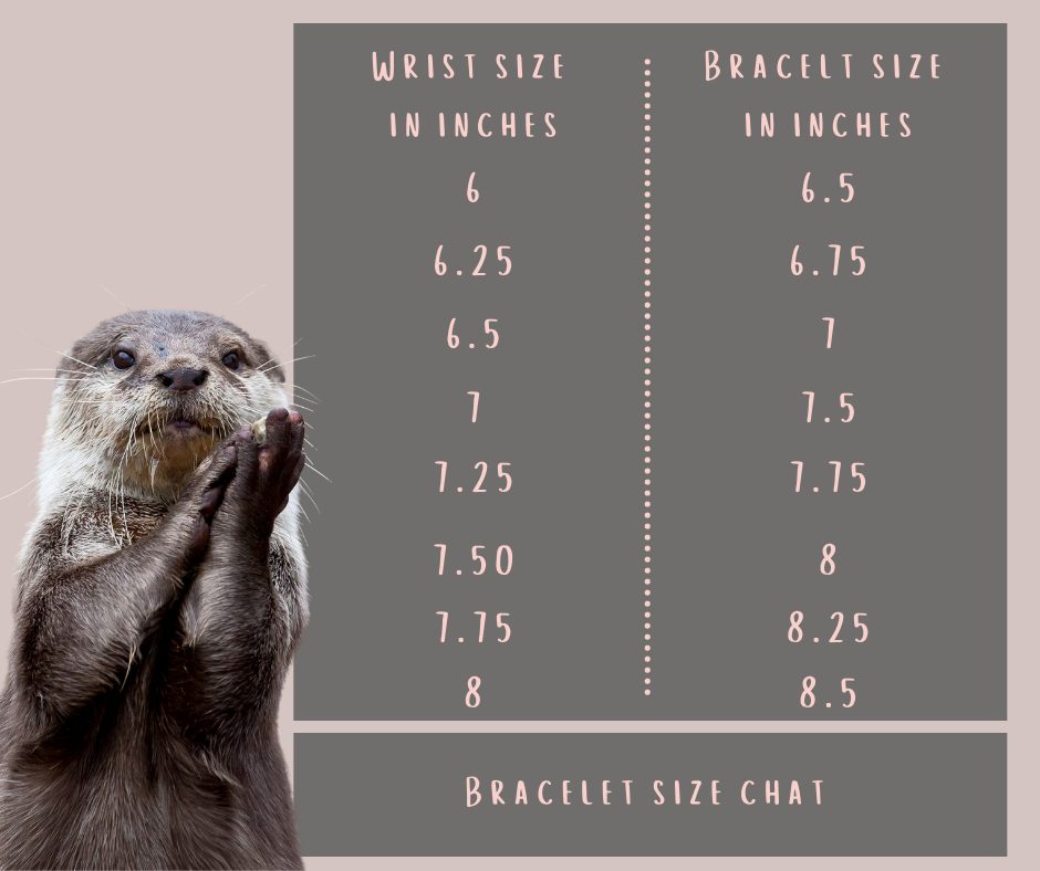 New bracelet size chat