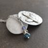 Oval duck with iolite, smoky quartz, Turquoise (4) Oval duck with iolite, smoky quartz, Turquoise (4)
