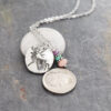 Small elk necklace with ruby, turquoise, pink opal (2)_result